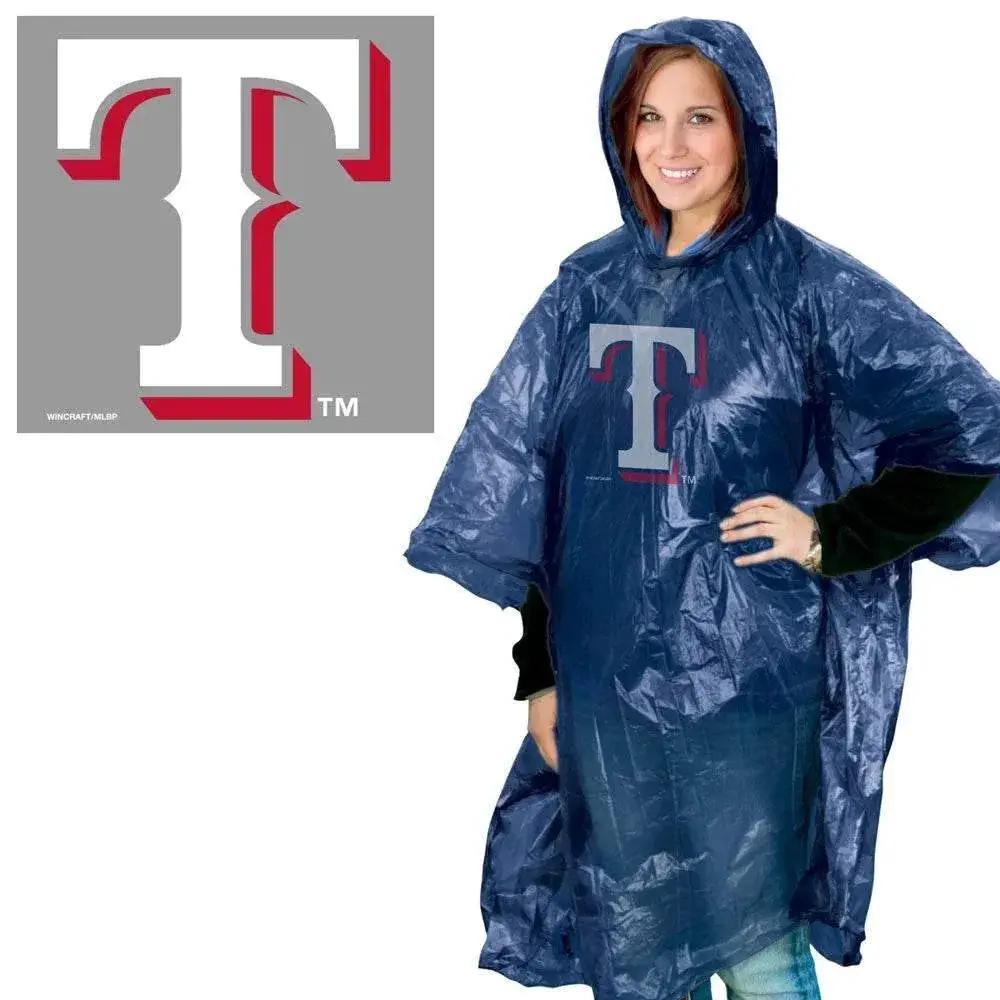 Texas Rangers Rain Poncho Lightweight One Size Fits Most - ToylandEU™