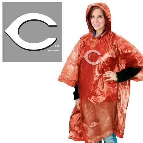 Cincinnati Reds Rain Poncho One Size Fits Most Wincraft - ToylandEU™