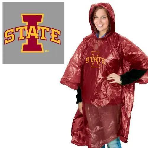 Iowa State Cyclones Lightweight Rain Poncho One Size - ToylandEU™