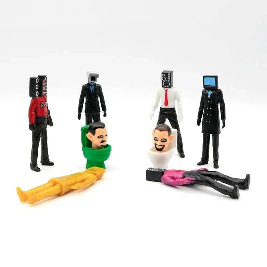 Random 1Pack Skibidi Toilet Game Figure Card Toy Collectible - ToylandEU