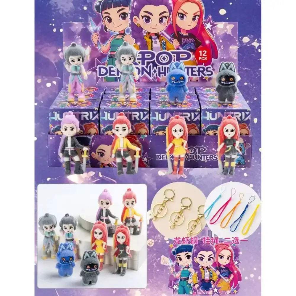 Random Anime Blind Box Figures 12Pcs PVC Collectible Gift Set - ToylandEU