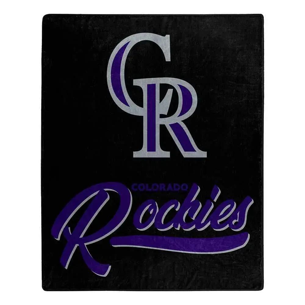 Colorado Rockies Raschel Blanket 50x60 Signature Northwest - ToylandEU™