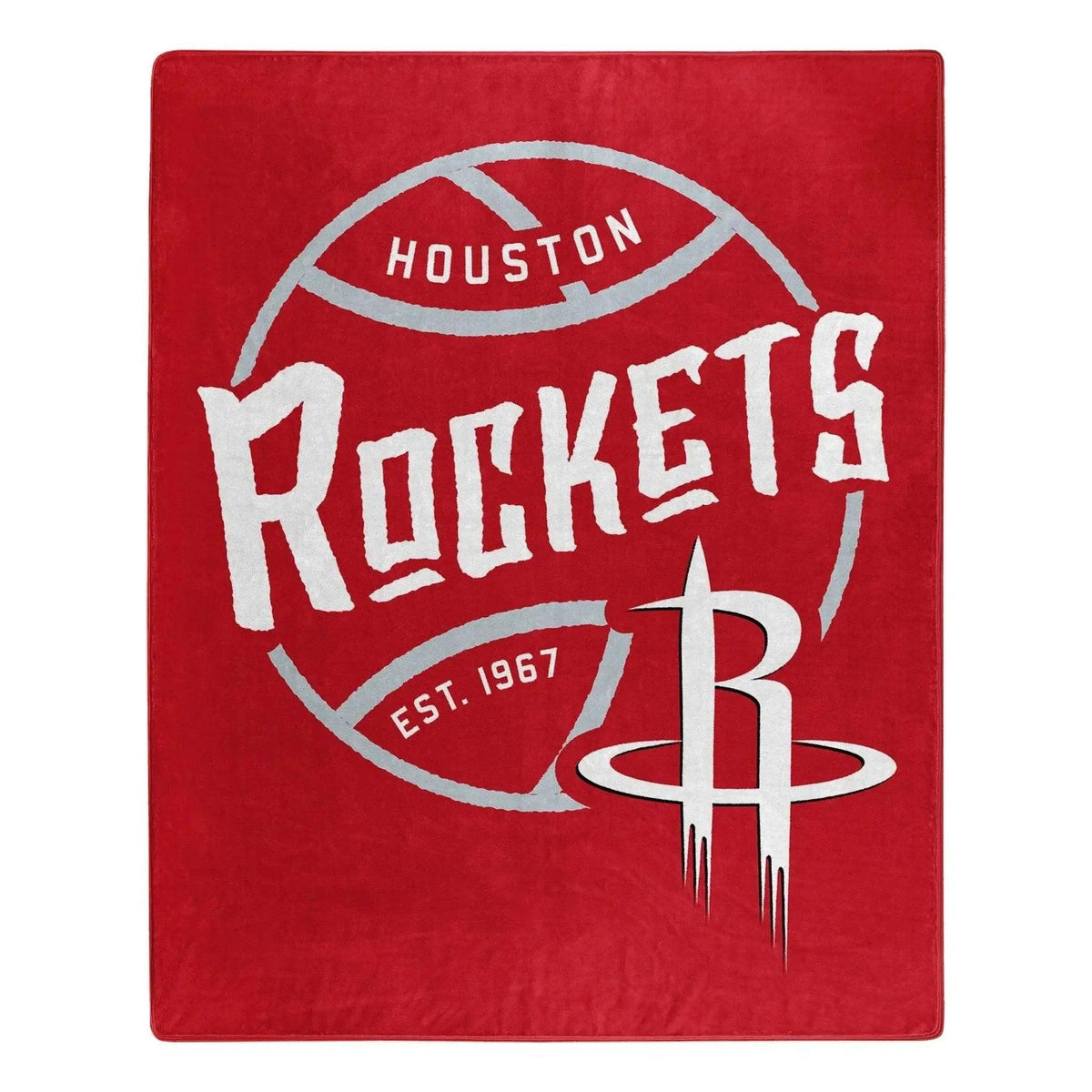 Houston Rockets Raschel Blanket 50x60 Blacktop Design - ToylandEU™
