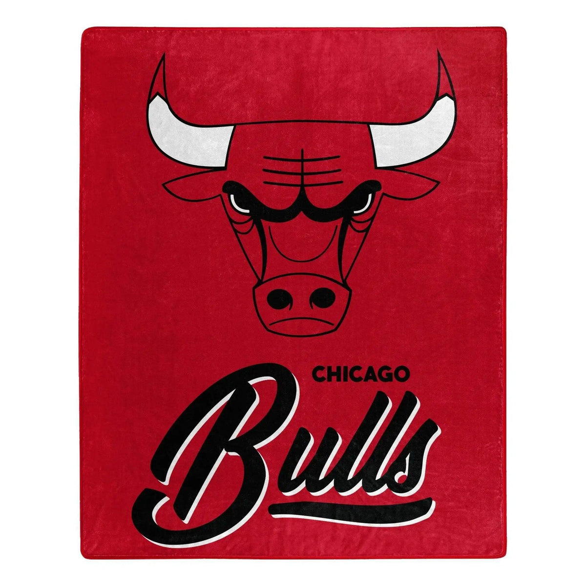 Chicago Bulls Raschel Blanket 50x60 Signature Design - ToylandEU™