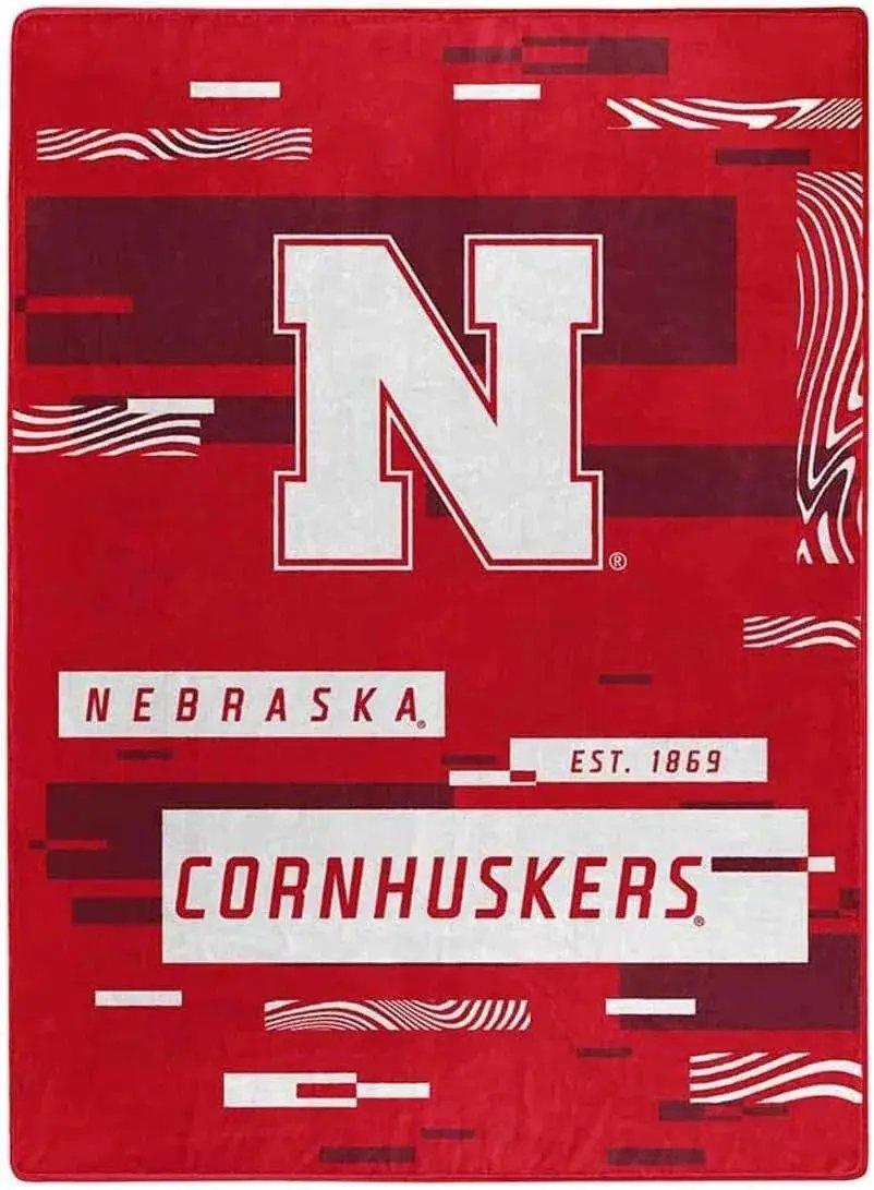 Nebraska Cornhuskers Raschel Blanket 60x80 Digitize Design - ToylandEU™