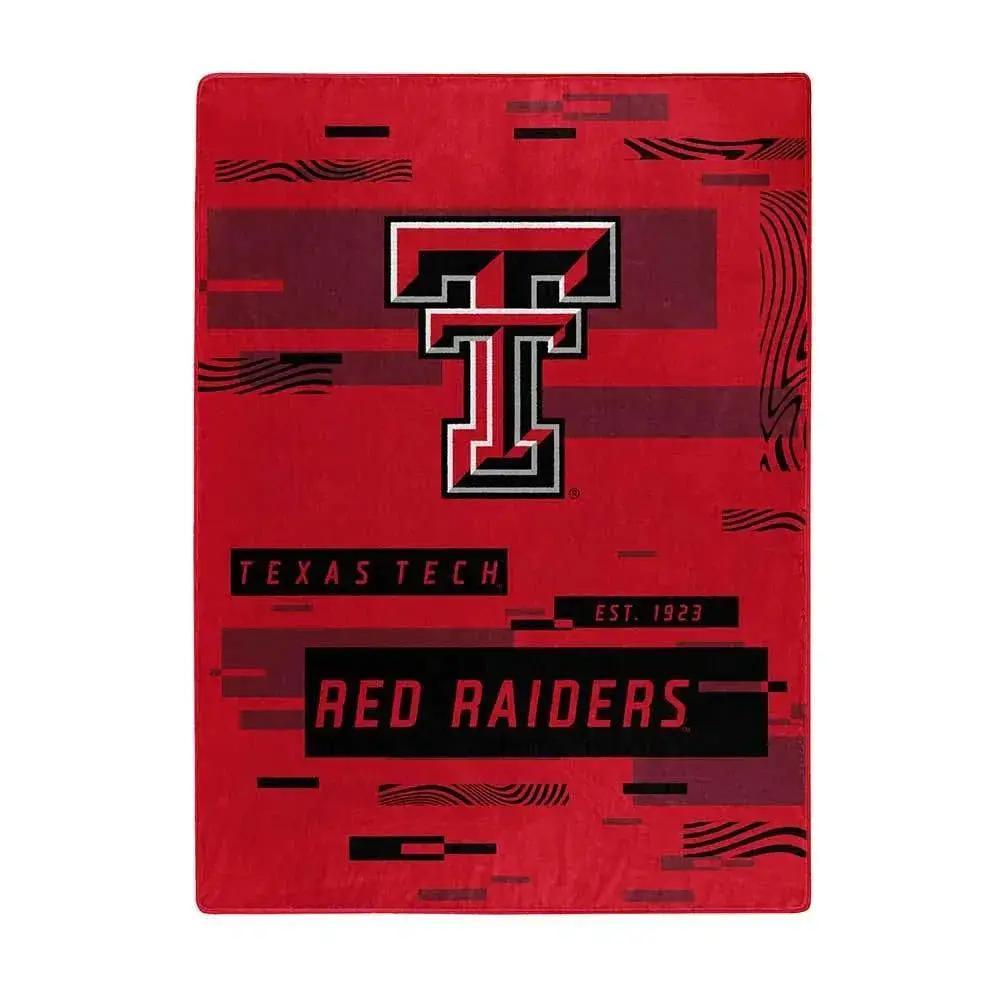 Premium Texas Tech Red Raiders Raschel Blanket 60x80 Throw - ToylandEU™