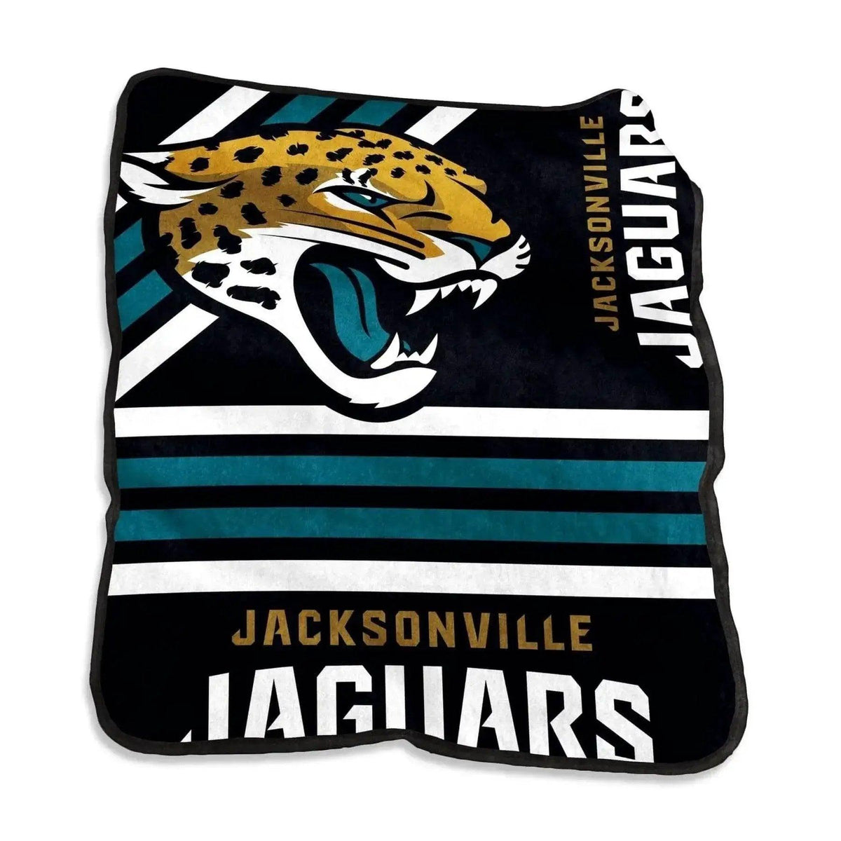 Jacksonville Jaguars Raschel Throw Blanket 50x60 Cozy - ToylandEU™