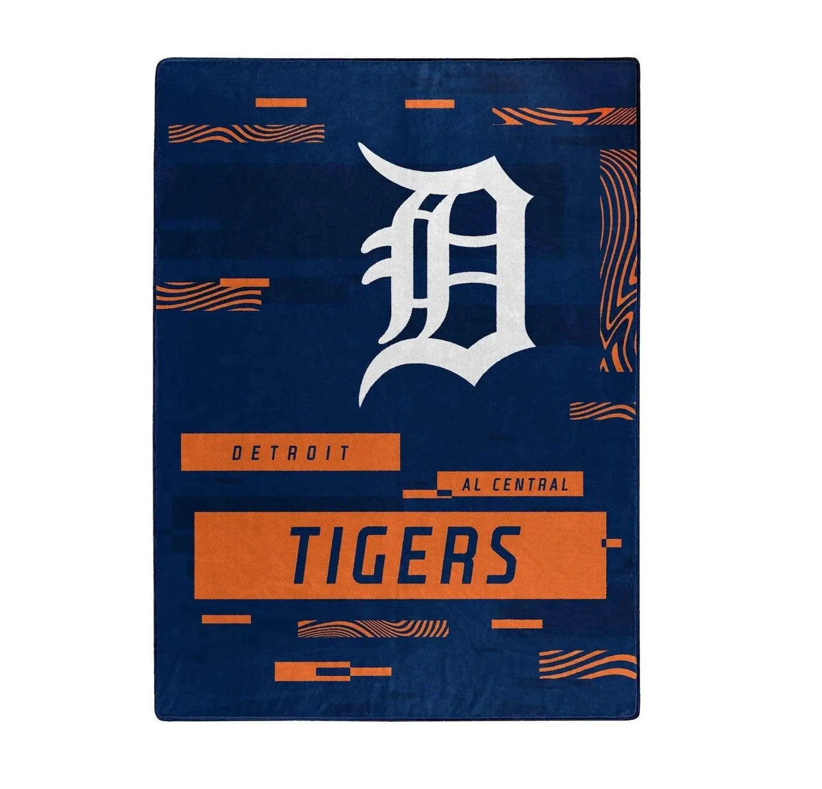 Detroit Tigers Raschel Throw Blanket 60x80 Digital Pattern - ToylandEU™