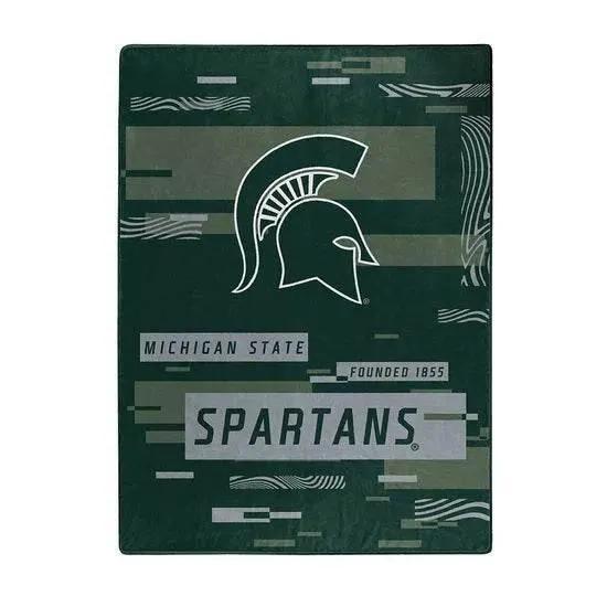 Michigan State Spartans Raschel Throw Blanket 60x80 - ToylandEU™