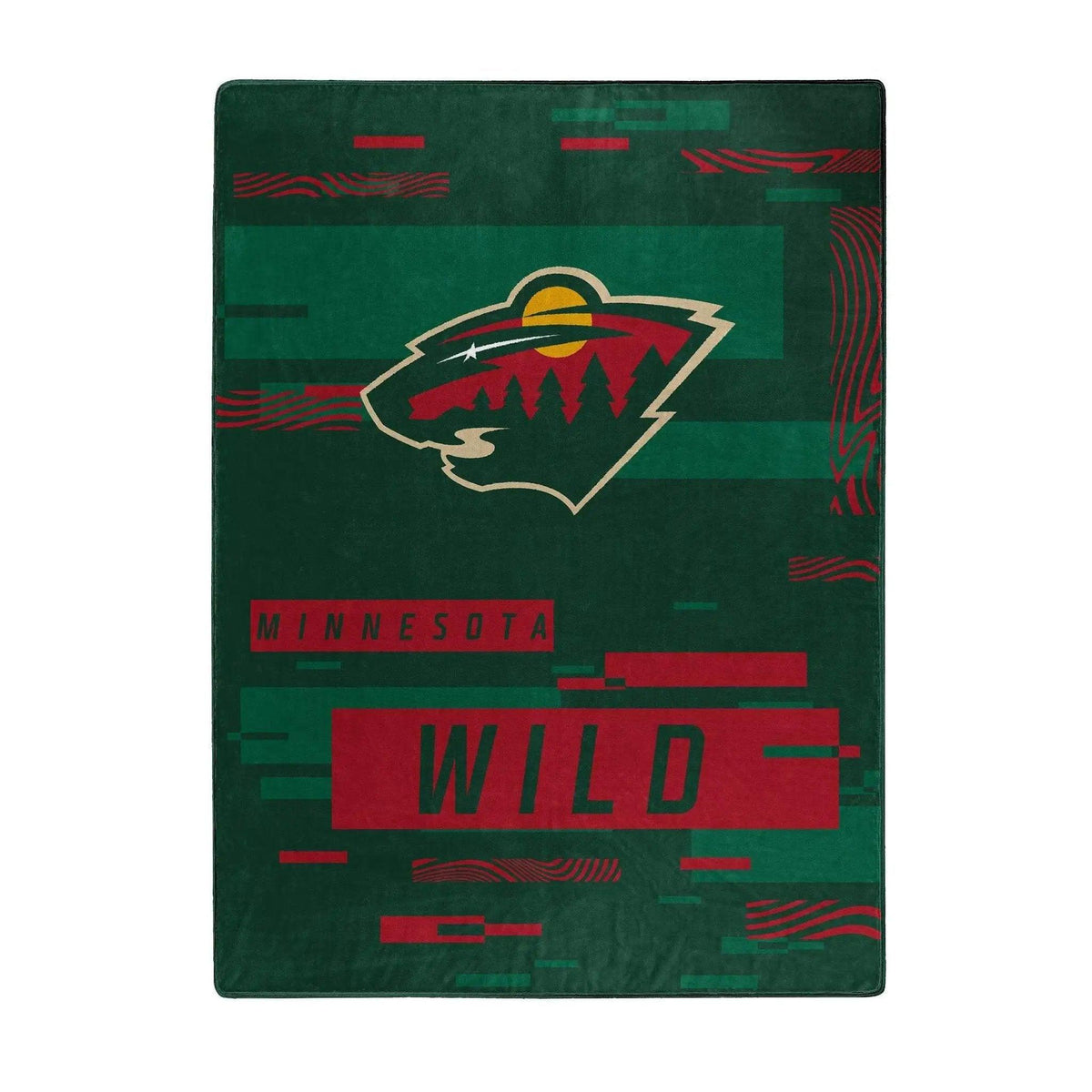 Minnesota Wild Raschel Throw Blanket 60x80 Digitize Design - ToylandEU™