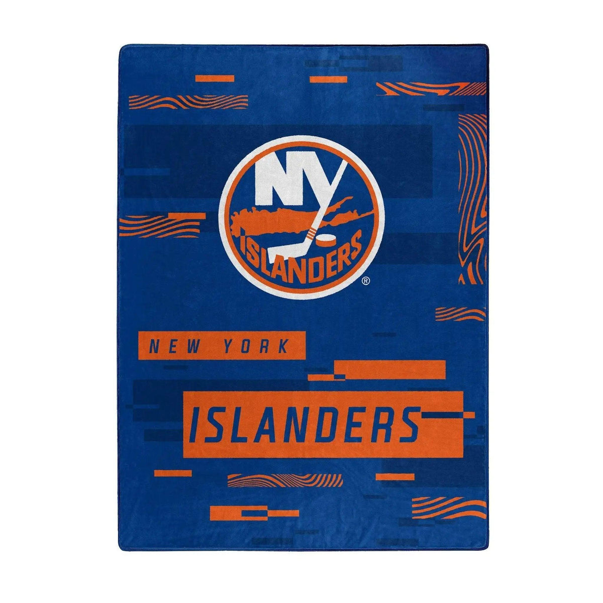 New York Islanders Raschel Throw Blanket 60x80 Pattern - ToylandEU™