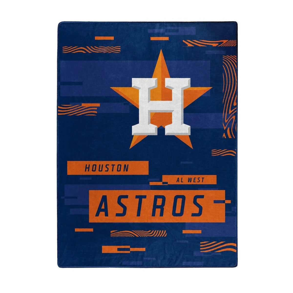 Houston Astros Raschel Throw Blanket Digitize Design - ToylandEU™