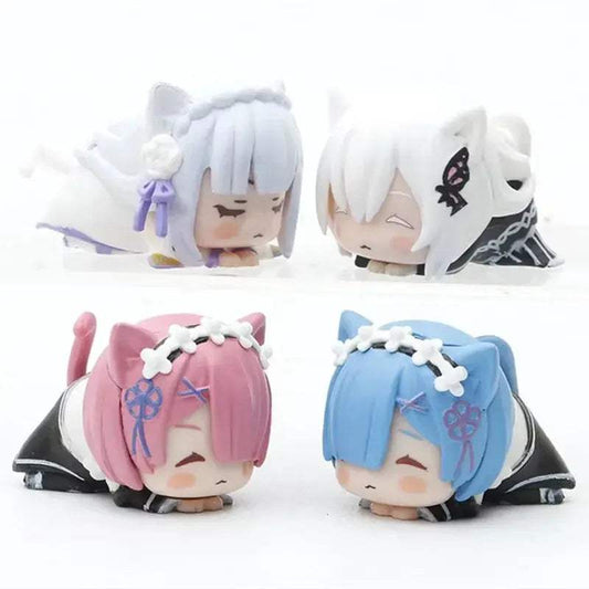 Rem Figure Cute Kawaii PVC Figure 6cm Desktop Figurine - ToylandEU™