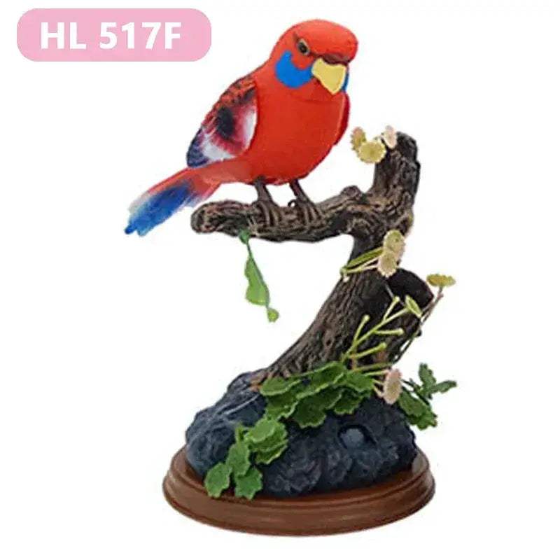 Realistic Chirping Bird Toy For Outdoor Tree Decor - ToylandEU