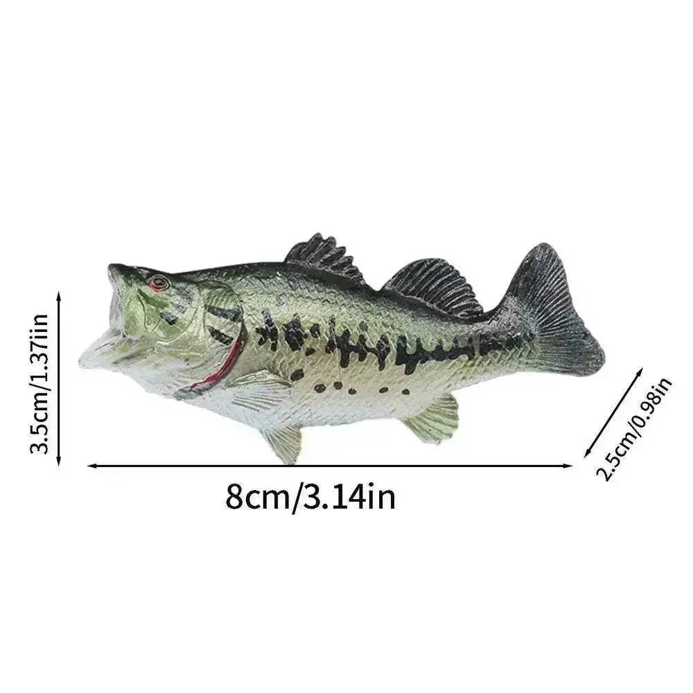 Realistic Marine Fish Models - Educational Tuna, Snapper & Salmon Set - ToylandEU™