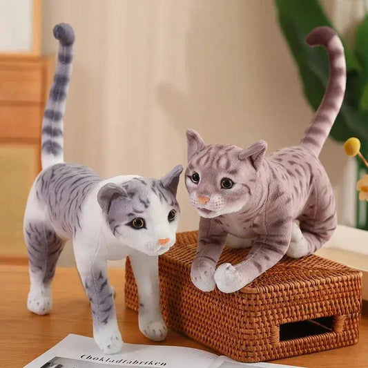 Realistic Plush Cat Toy With UltraSoft Filling - ToylandEU™