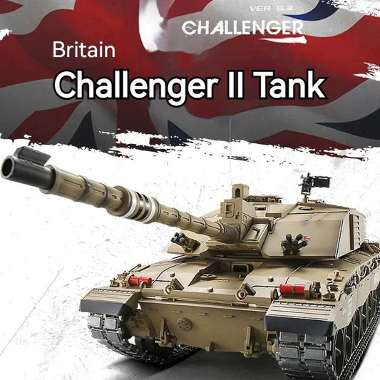 Realistic RC Battle Tank British Challenger II 7.0 For Fans - ToylandEU