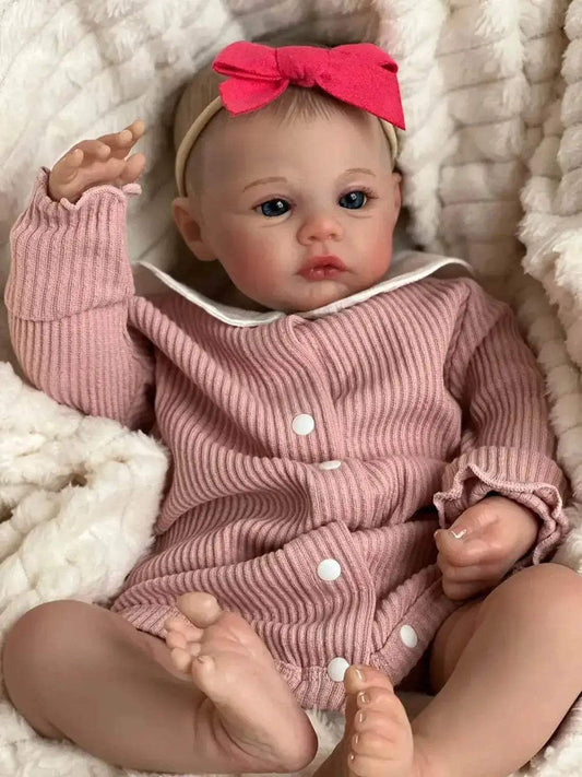 Realistic Reborn Baby Doll Handmade 3D Skin Veins Collectors - ToylandEU