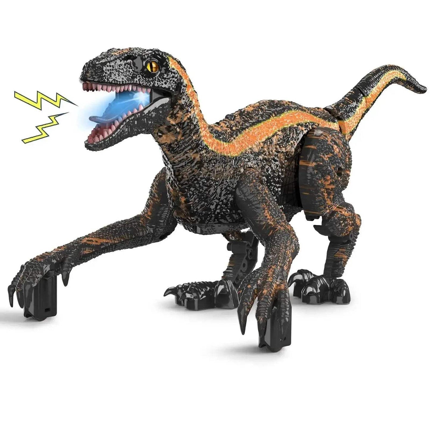 Realistic Remote Control Dinosaur Toy with LED Light for Kids Ages Three to Twelve - ToylandEU