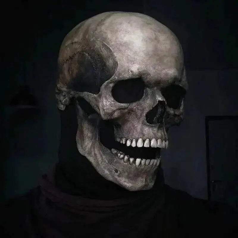 Spooky Realistic Skull Mask Movable Mouth Toyland EU - ToylandEU™