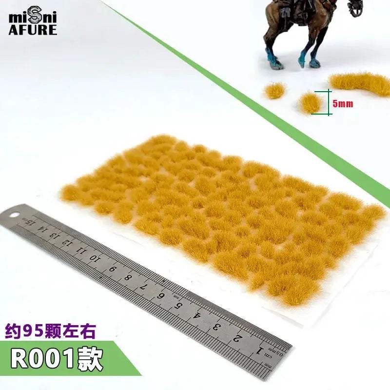 Realistic Static Grass Tufts for Model Railroads Ready - ToylandEU™