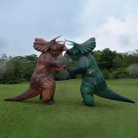 Realistic Triceratops Inflatable Costume for Adults Toyland EU - ToylandEU™
