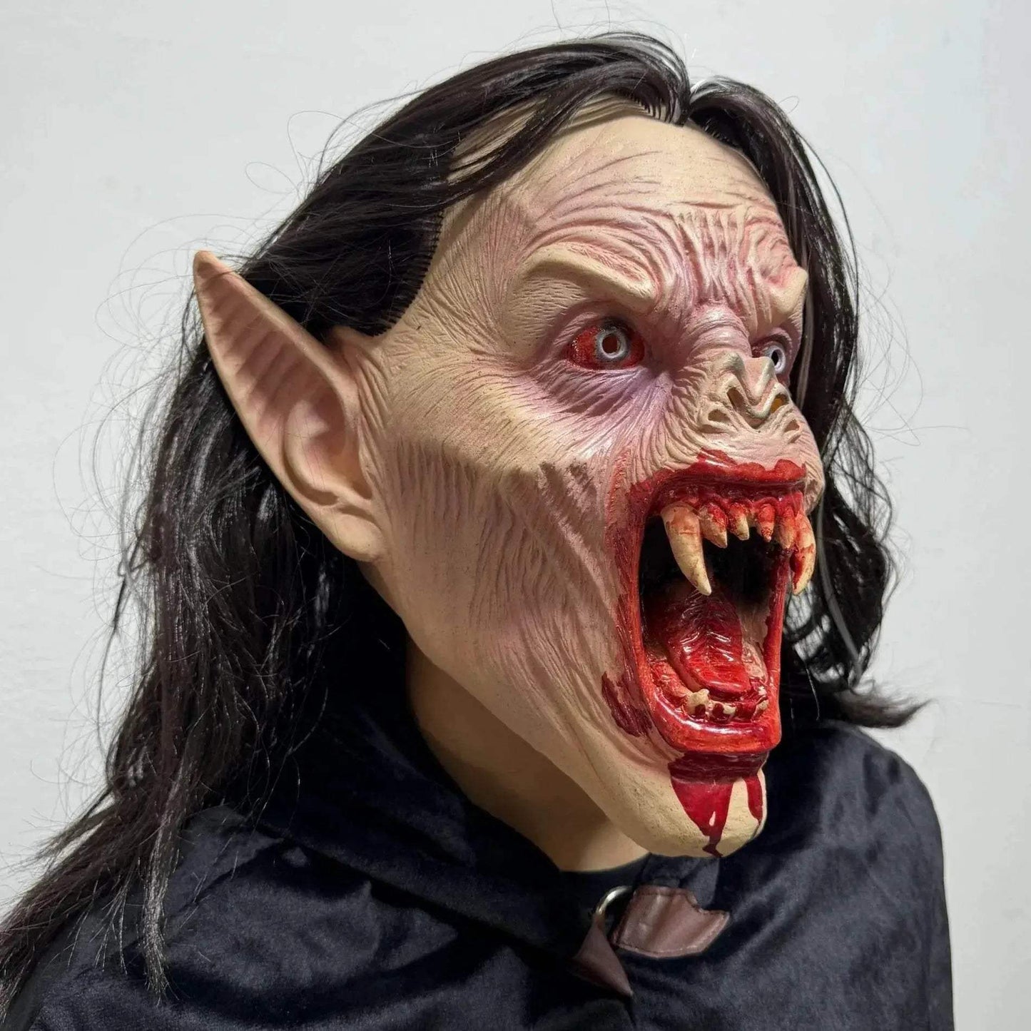 Bold Lifelike Vampire Mask 3D Head Latex Toyland EU - ToylandEU™