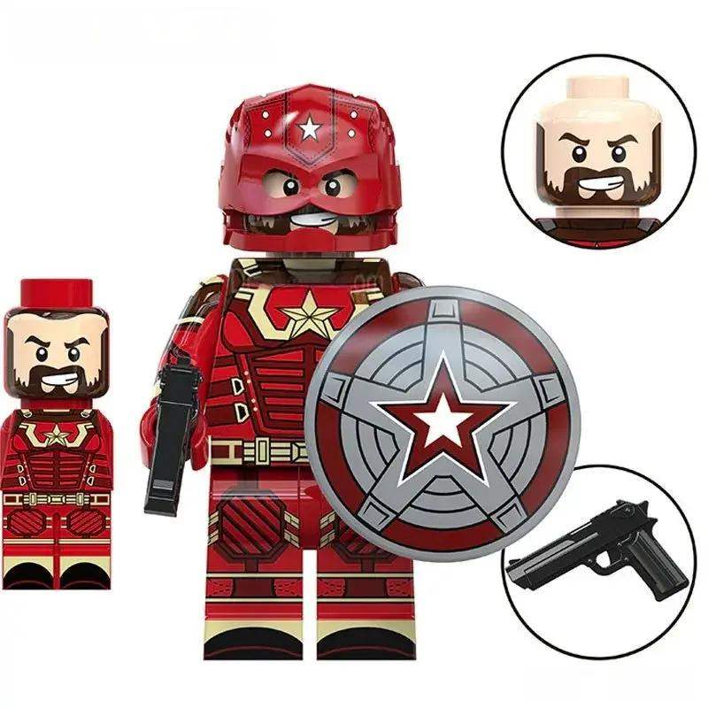 Lego Minifigure Red Guardian Thunderbolts Marvel Figure - ToylandEU™