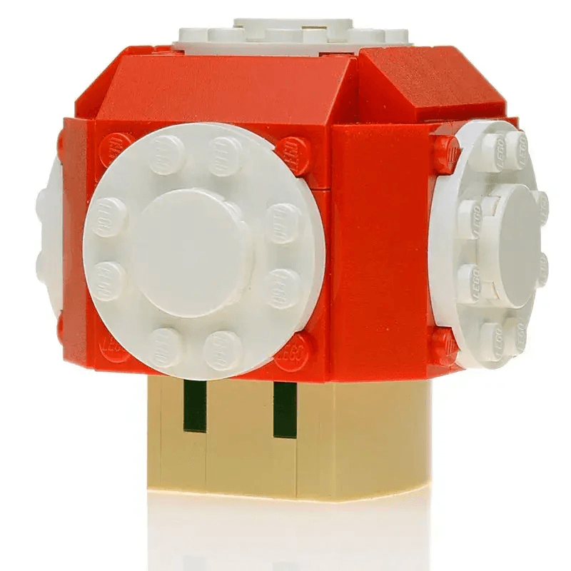 LEGO Power Up Mushroom Custom Build By B3 Customs Studio - ToylandEU