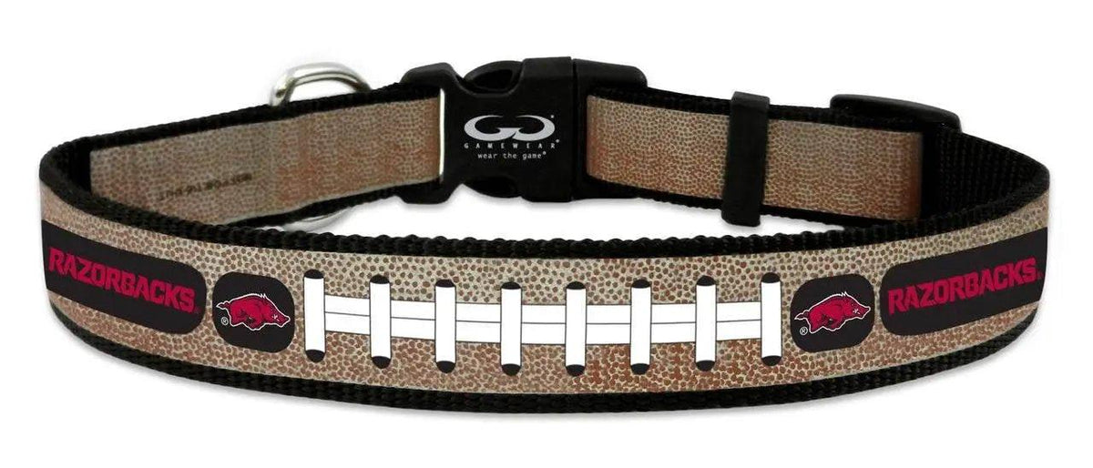 Arkansas Razorbacks Reflective Football Pet Collar Medium - ToylandEU™