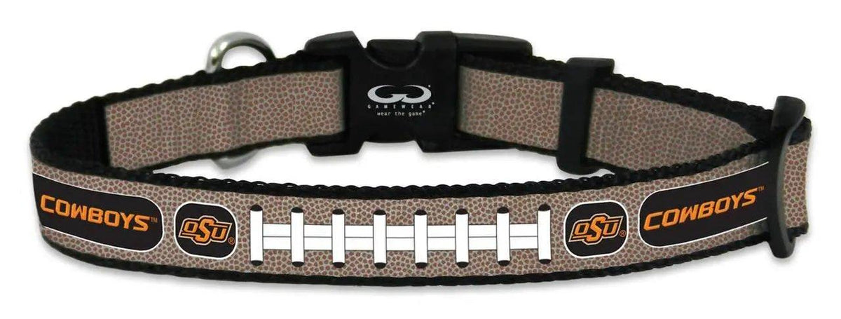 Oklahoma State Cowboys Reflective Football Pet Collar Small - ToylandEU™