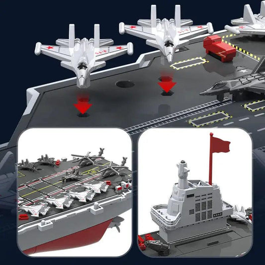 Remote Control Boat 2 4G Water Sprayer Battleship Pro - ToylandEU™