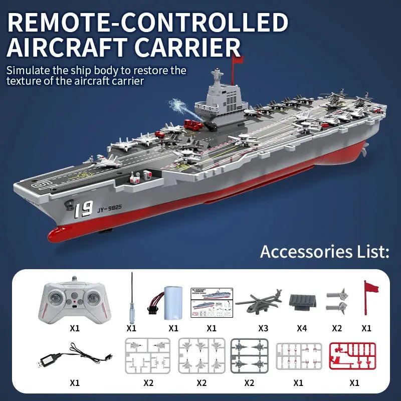 Remote Control Boat 2 4G Water Sprayer Battleship Pro - ToylandEU™
