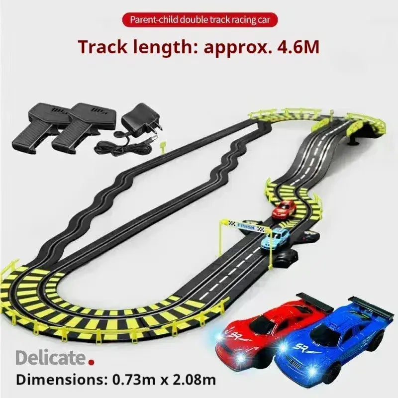 Remote Control Car Track Racing Toy For Two Players - ToylandEU