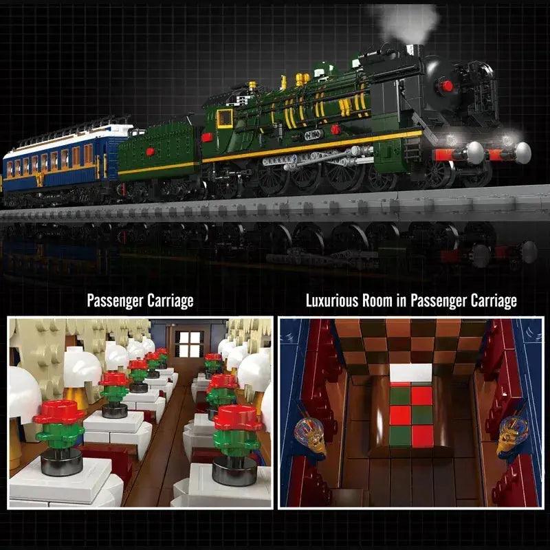 Remote Control Orient Express Train Set LEGO Compatible - ToylandEU™