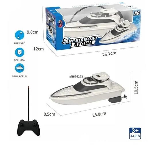 Remote Control RC Boat High Speed Water Racer For Kids - ToylandEU™