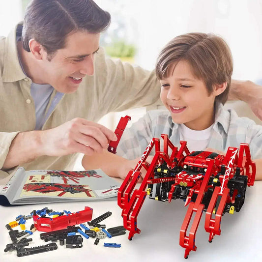 Remote Control Spider Robot Building Kit CE Certified - ToylandEU™