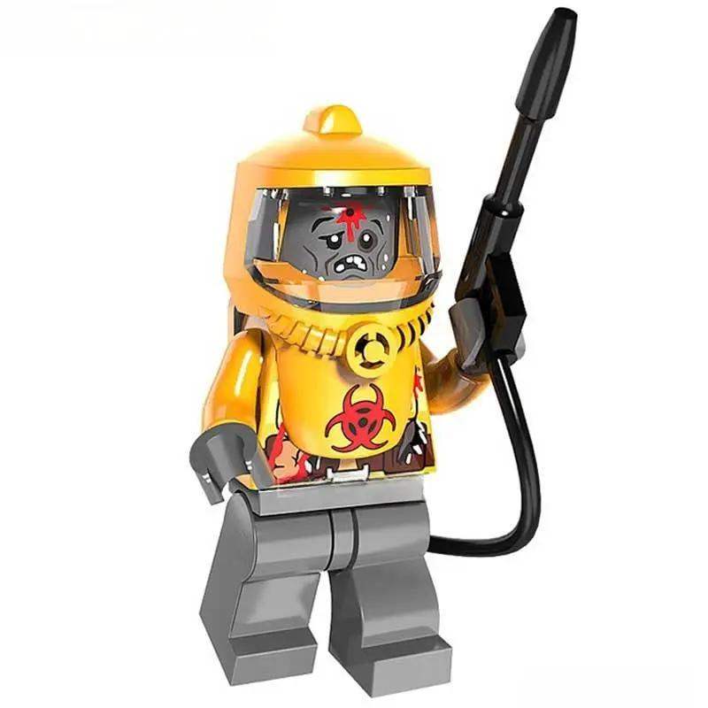 Resident Evil Hazmat Zombie Lego Minifigures Custom Toys NEW - Minifigure Toys