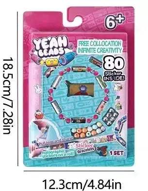 Reusable Colorful Sticker Rolls For Kids Creative Fun Bracelets - ToylandEU