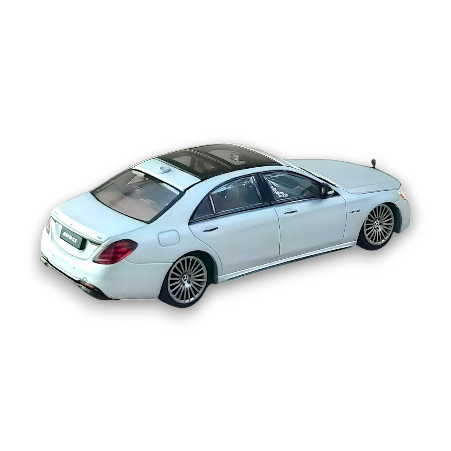 Rhino Model AMG S63 S Class W222 Matte Silver 1:64 - ToylandEU