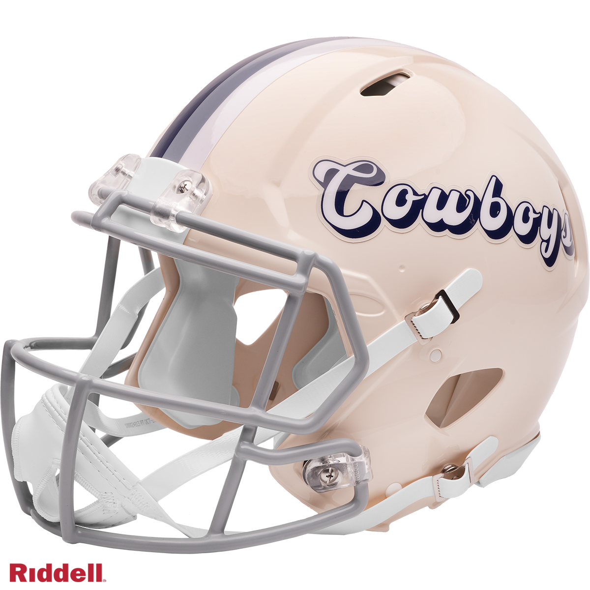 Dallas Cowboys Helmet Riddell Authentic Full Size Speed Style Retro Collection