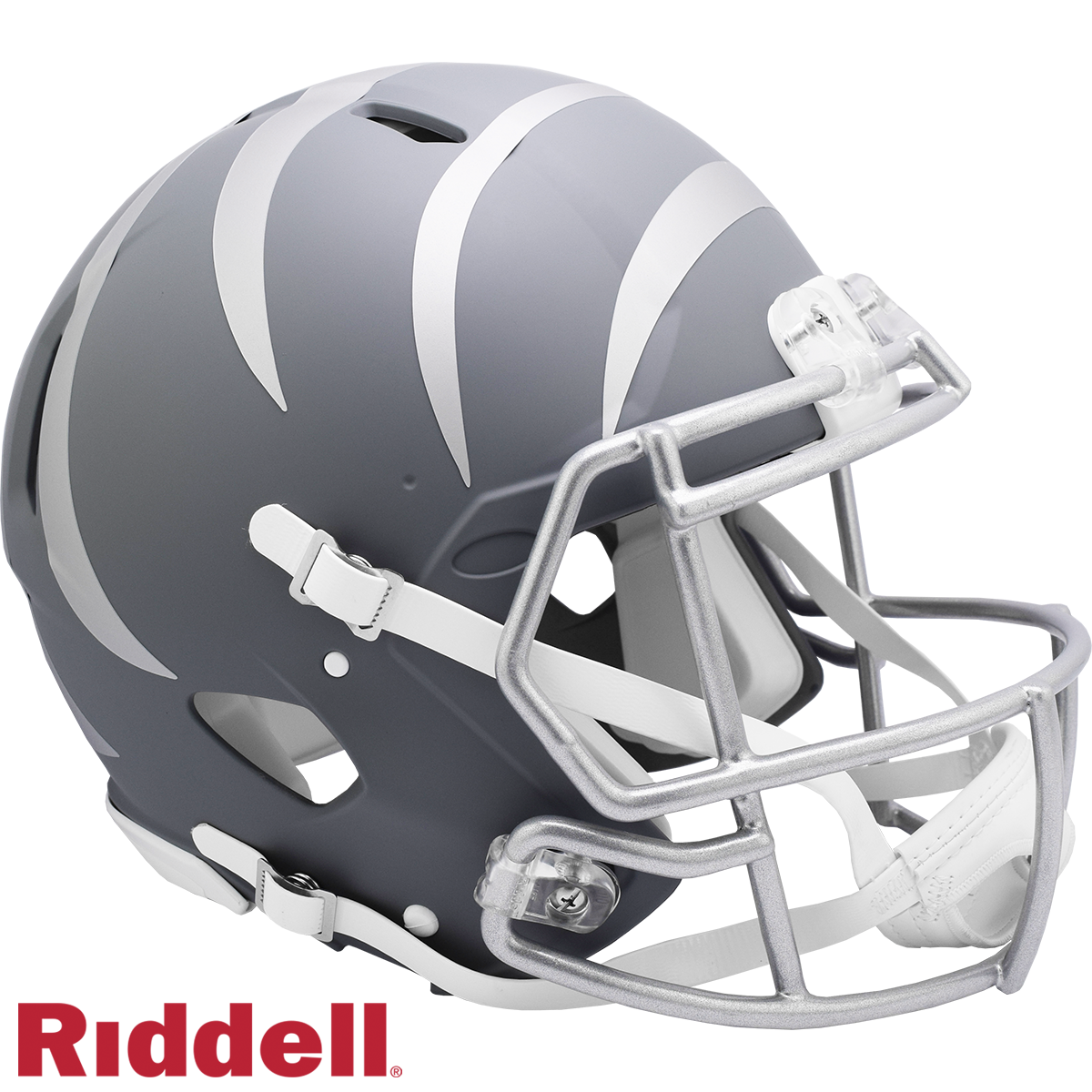 Cincinnati Bengals Helmet Riddell Authentic Full Size Speed Style Slate Alternate
