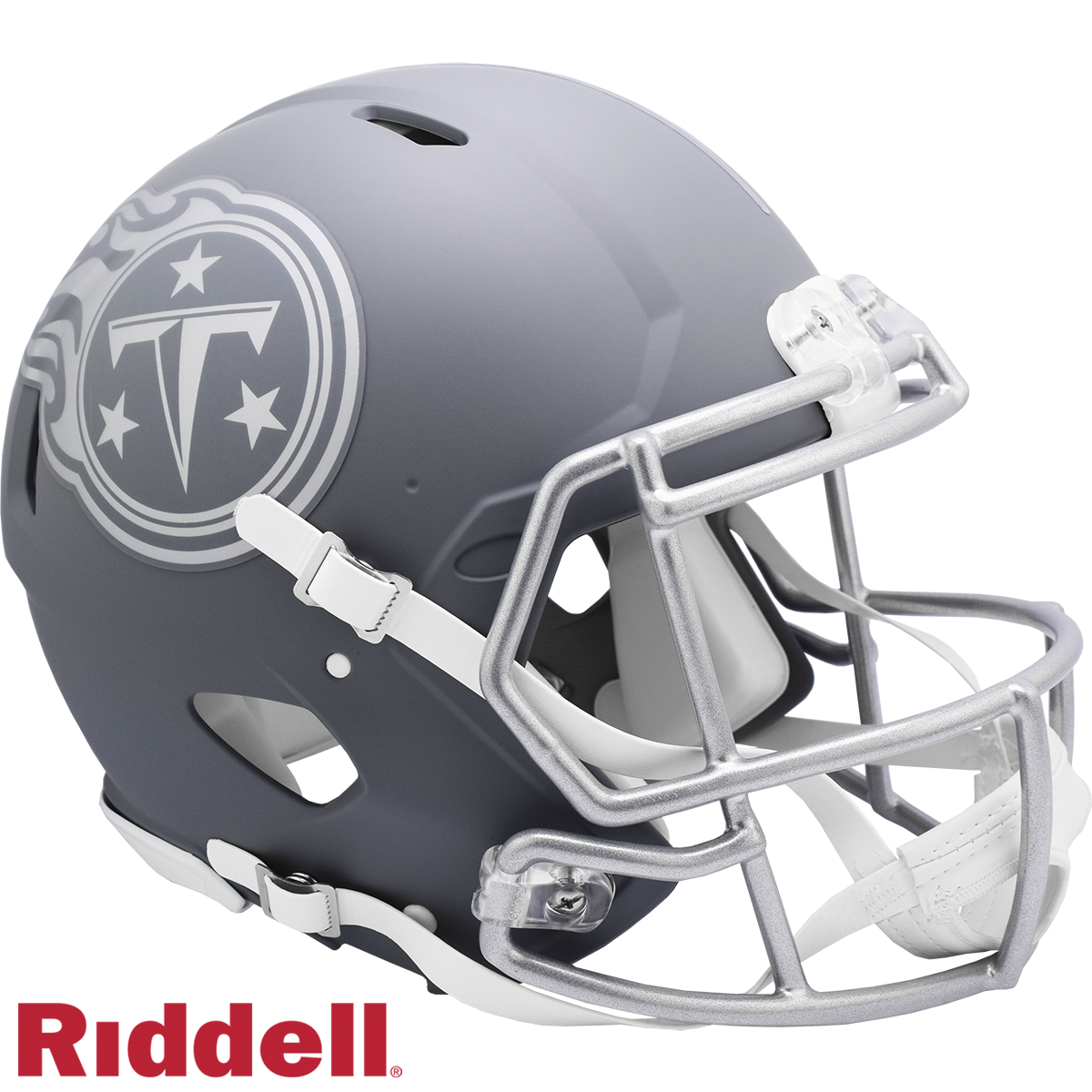 Tennessee Titans Helmet Riddell Authentic Full Size Speed Style Slate Alternate