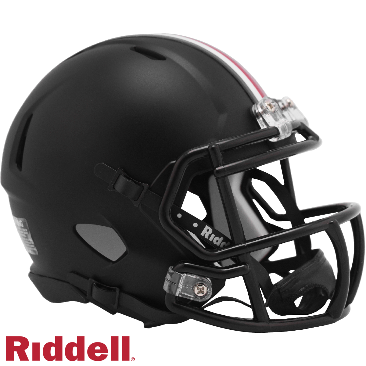 Ohio State Buckeyes Helmet Riddell Replica Mini Speed Style Black Alternate