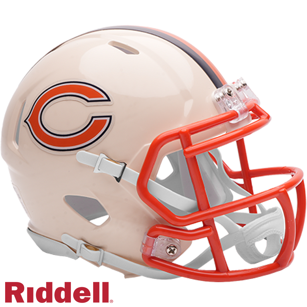 Chicago Bears Helmet Riddell Authentic Full Size Speed Style Retro Collection