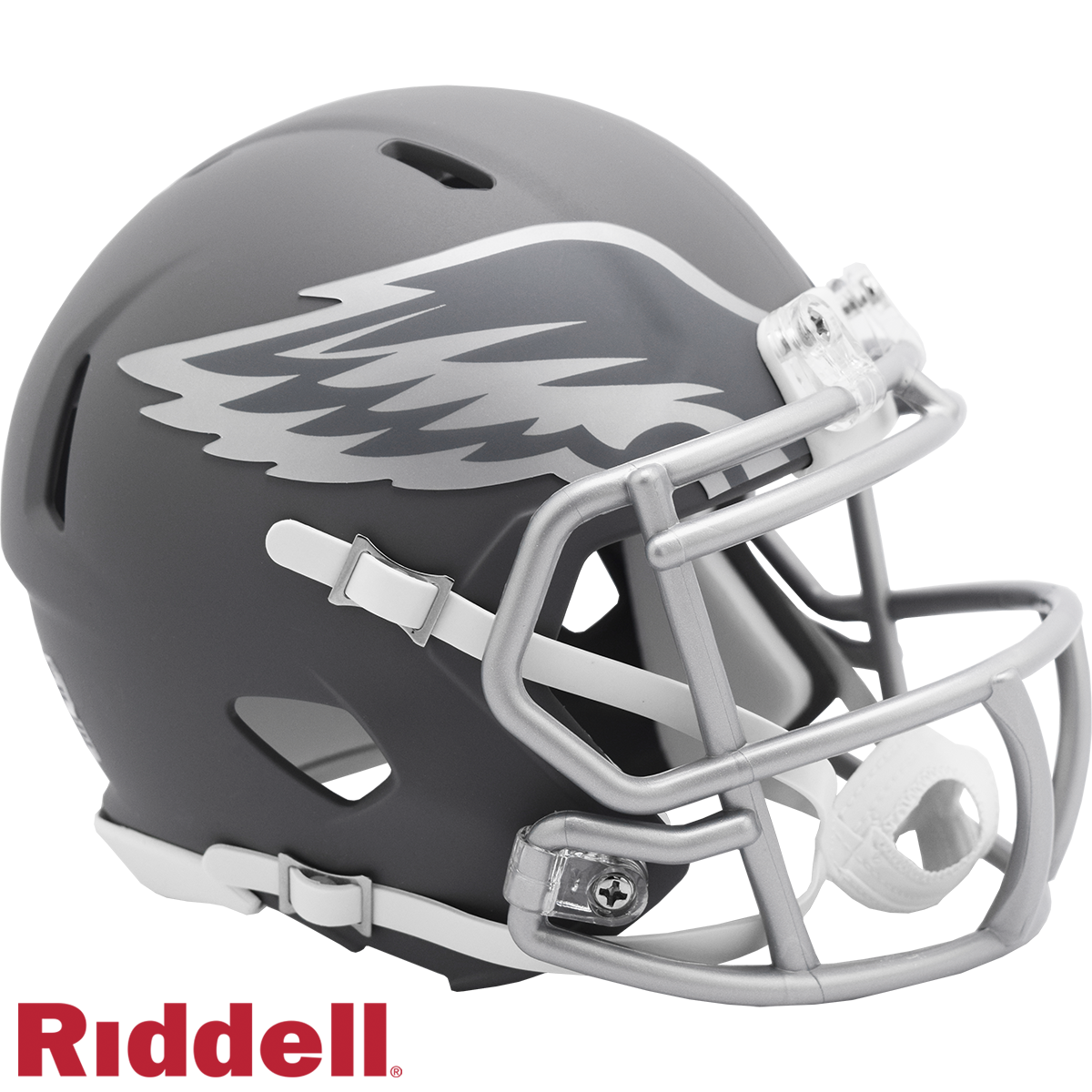 Philadelphia Eagles Helmet Riddell Replica Mini Speed Style Slate Alternate