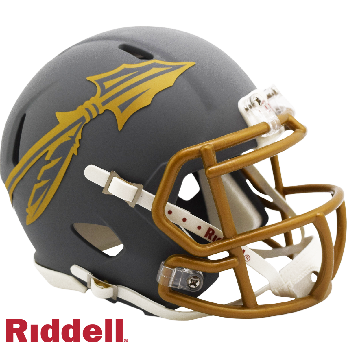 Florida State Seminoles Helmet Riddell Replica Mini Speed Style Slate Alternate