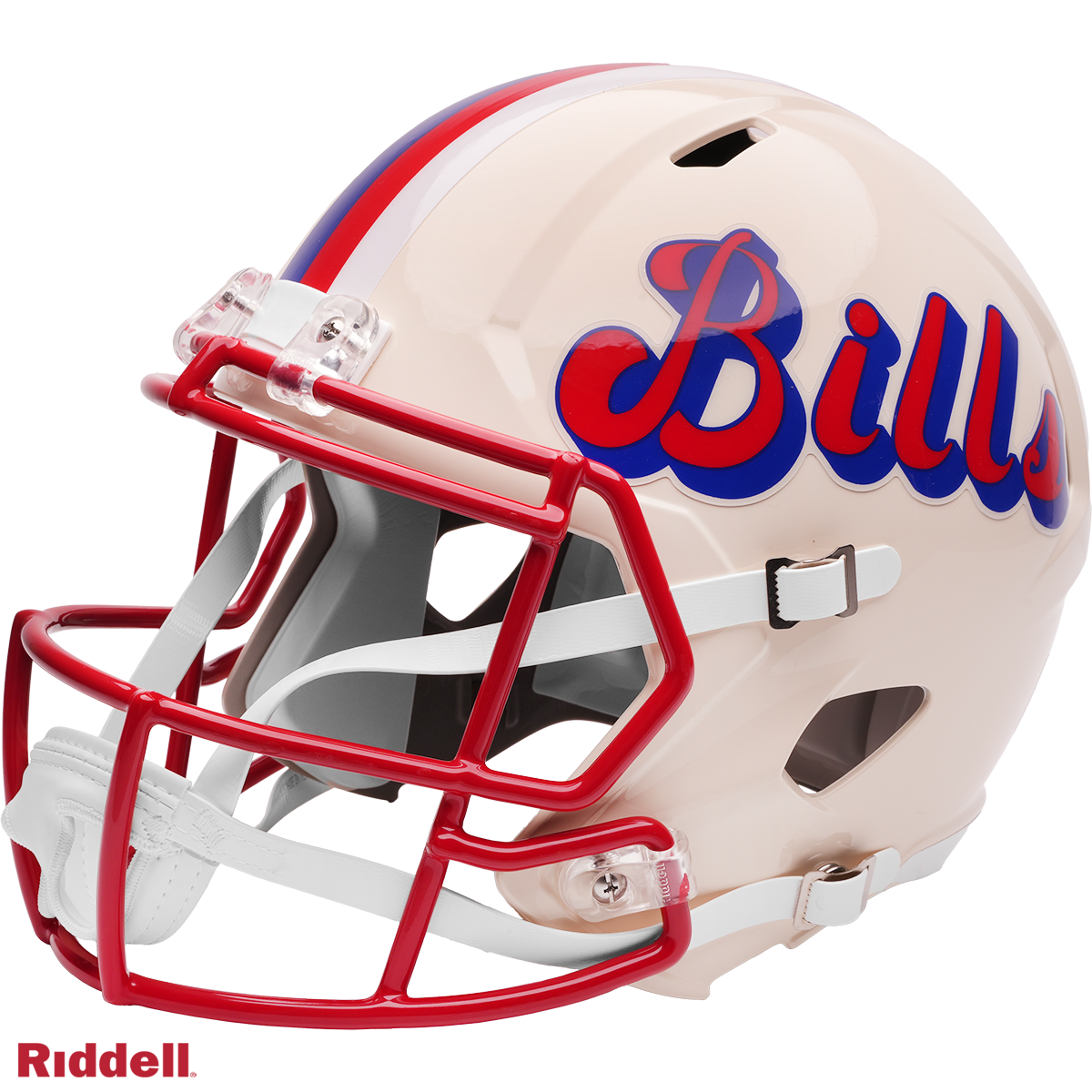 Buffalo Bills Helmet Riddell Replica Full Size Speed Style Retro Collection