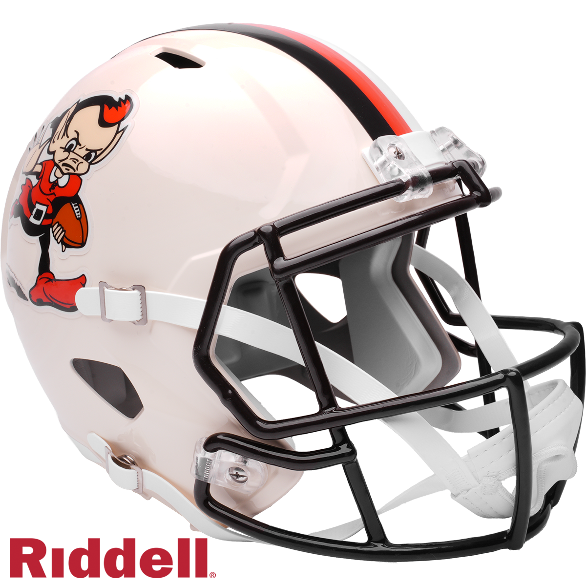 Cleveland Browns Helmet Riddell Replica Full Size Speed Style Retro Collection