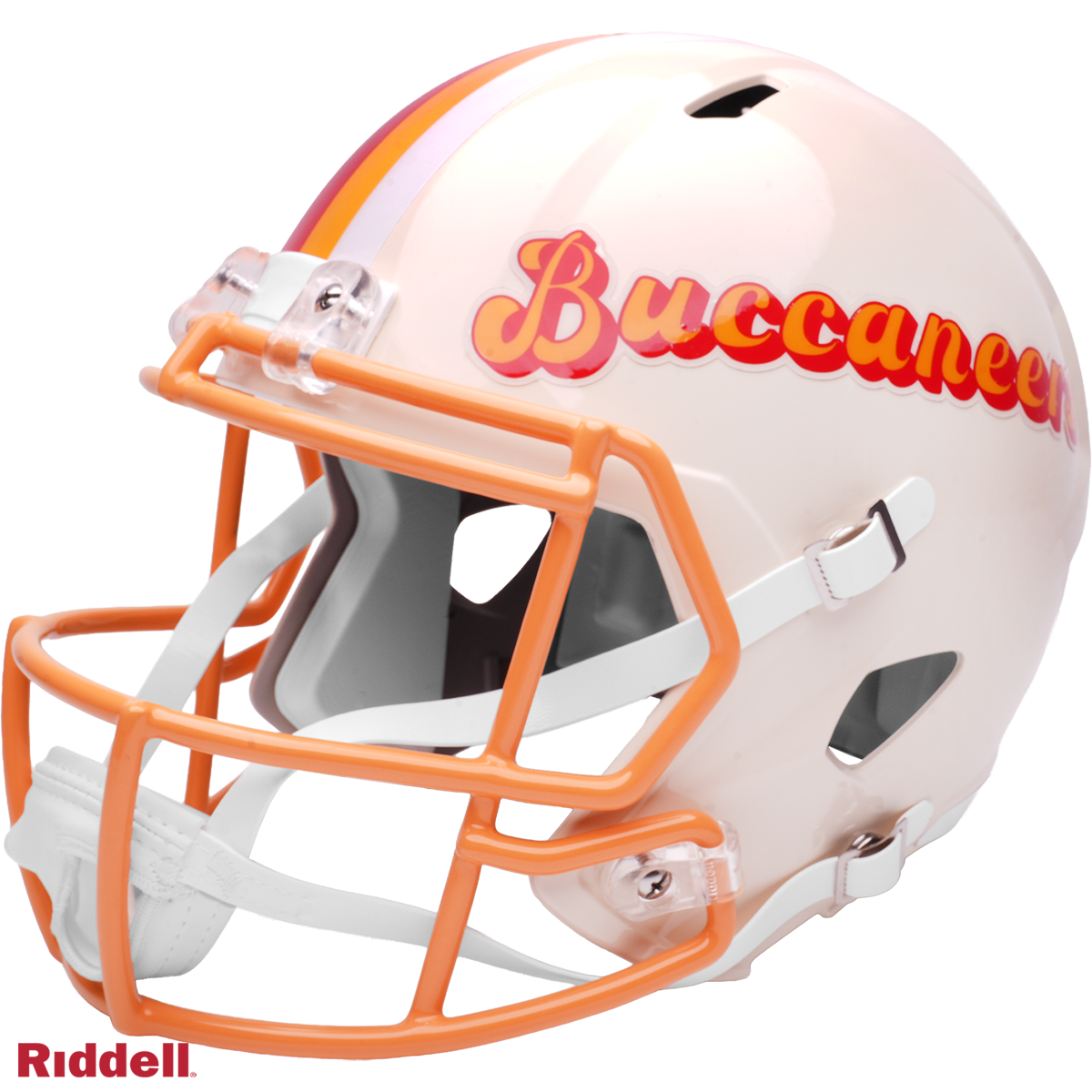 Tampa Bay Buccaneers Helmet Riddell Replica Full Size Speed Style Retro Collection
